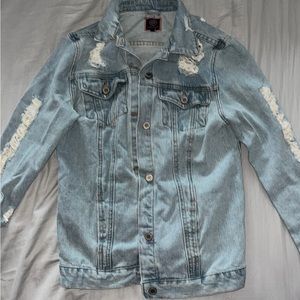BoomBoom Jeans distressed jean jacket
